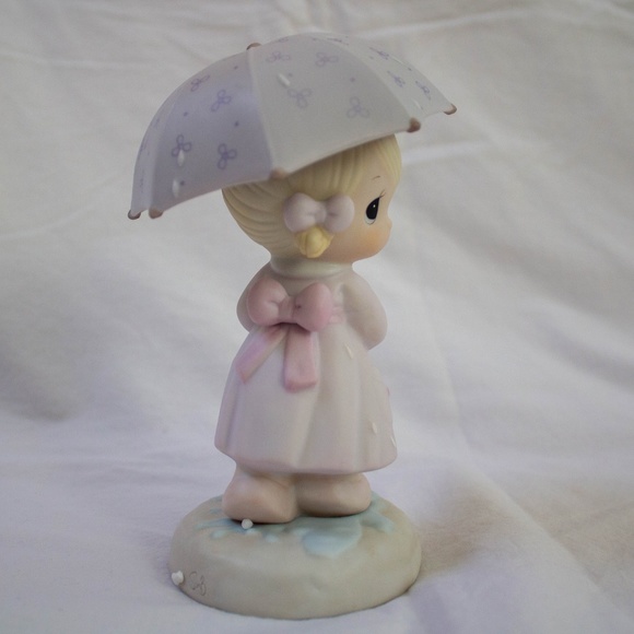 Precious Moments 'April' Porcelain Figurine (NEW) - Picture 3 of 8